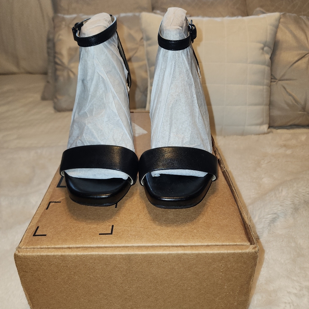 NEW Naturalizer Joy Leather Heels – Black – Women’s 7.5 | Elegant & Comfortable